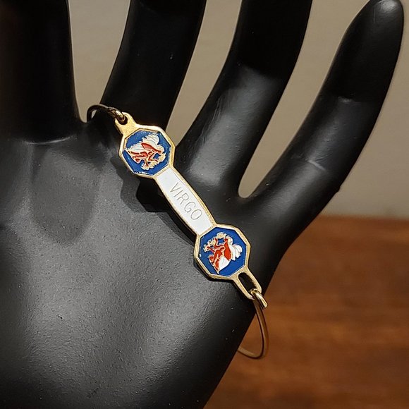 Vintage Virgo Bar Bracelet - Picture 1 of 5